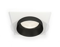 Ambrella Комплект встраиваемого светильника XC6520021 SWH/PBK белый песок/черный полированный MR16 GU5.3 (C6520, N6131) XC6520021 - фото 114678