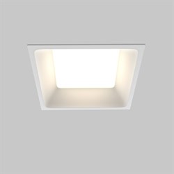 Maytoni Technical DL056-12W3-4-6K-W Встраиваемый светильник Okno 3000-4000-6000K 12W 100° IP 44 Белый DL056-12W3-4-6K-W - фото 114806