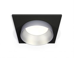 Ambrella Комплект встраиваемого светильника XC6521023 SBK/MCH черный песок/хром матовый MR16 GU5.3 (C6521, N6133) XC6521023 - фото 114823