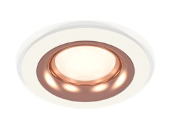 Ambrella Комплект встраиваемого светильника XC7621006 SWH/PPG белый песок/золото розовое полированное MR16 GU5.3 (C7621, N7015) XC7621006 - фото 114829