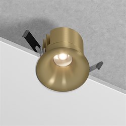 Elektrostandard 25070/LED 15W 4000K / светильник встраиваемый светодиодный / латунь a069408 - фото 114872