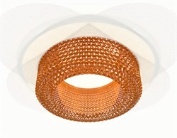 Ambrella Комплект встраиваемого светильника XC7621024 SWH/CF белый песок/кофе MR16 GU5.3 (C7621, N7195) XC7621024 - фото 114885