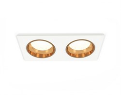 Ambrella Комплект встраиваемого светильника XC6525004 SWH/PYG белый песок/золото желтое полированное MR16 GU5.3 (C6525, N6113) XC6525004 - фото 114890