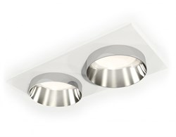 Ambrella Комплект встраиваемого светильника XC6525022 SWH/PSL белый песок/серебро полированное MR16 GU5.3 (C6525, N6132) XC6525022 - фото 114935