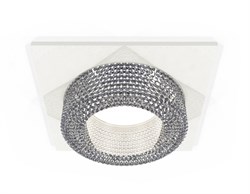 Ambrella Комплект встраиваемого светильника XC7631020 SWH/CL белый песок/прозрачный MR16 GU5.3 (C7631, N7191) XC7631020 - фото 115038