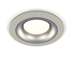 Ambrella Комплект встраиваемого светильника XC7623004 SGR/MCH серый песок/хром матовый MR16 GU5.3 (C7623, N7013) XC7623004 - фото 115226