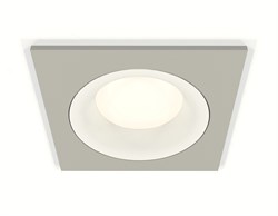 Ambrella Комплект встраиваемого светильника XC7633001 SGR/SWH серый песок/белый песок MR16 GU5.3 (C7633, N7010) XC7633001 - фото 115258