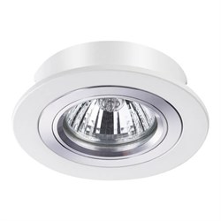 Novotech NT18 076 белый Встраиваемый светильник IP20 GX5.3 50W 12V MORUS 370390 - фото 115321