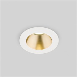 Elektrostandard 25023/LED / Встраиваемый светильник 7W 4200K WH/SB белый/бронза a056771 - фото 115658