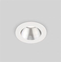 Elektrostandard 25023/LED / Встраиваемый светильник 7W 4200K WH/SL белый/серебро a056772 - фото 115675