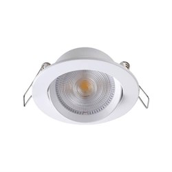 Novotech 357998 NT19 091 белый Встраиваемый поворотный светильник IP20 LED 3000К 10W 85-265V STERN 357998 - фото 115736