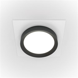 Maytoni Встраиваемый светильник Hoop GX53 1x15Вт DL086-GX53-SQ-WB - фото 115786