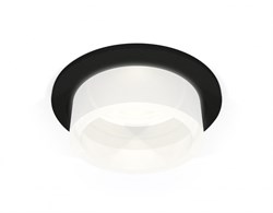 Ambrella Комплект встраиваемого светильника с акрилом XC6513066 SBK/FR черный песок/белый матовый MR16 GU5.3 (C6513, N6248) XC6513066 - фото 115808