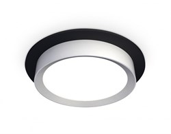 Ambrella Комплект встраиваемого светильника XC8051004 SBK/MCH черный песок/хром матовый GX53 (C8051, N8121) XC8051004 - фото 115841