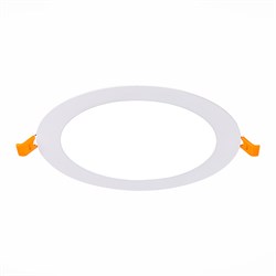 ST Luce ST209.548.12 Светильник встраиваемый Белый LED 1*12W 4000K 816Lm Ra80 110° IP20 D170xH8 90-265V ST209.548.12 - фото 115919