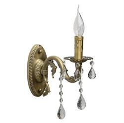 RegenBogen 301027801 Свеча 1*60W E14 220V Бра 301027801 - фото 116145