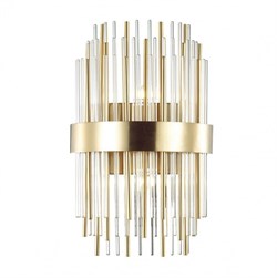 Odeon Light 4639/2W ODL20 423 золотой/металл/стекло Бра G9 2*40W 220V IDA 4639/2W - фото 116251