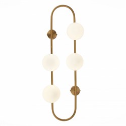 ST Luce SL1149.301.04 Бра Латунь/Белый G9 4*3W SL1149.301.04 - фото 116409