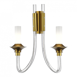 ST LUCE SL1241.201.02 Бра Золотистый/Белый E14 2*40W SL1241.201.02 - фото 116418