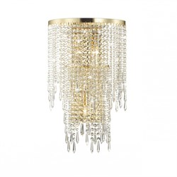 Odeon Light 5028/3W MODERN ODL23 431 золотой/прозрачный металл/хрусталь Бра E14 3*40W CHOKKA 5028/3W - фото 116472