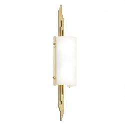 Odeon Light 5415/2W MODERN ODL_EX23 39 бронзовый/белый матовый/металл/стекло Бра E27 2*40W MARGARET 5415/2W - фото 116613