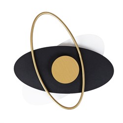 Arte Lamp A2605AP-7BK MARS Бра LED черный/золото/металл/акрил A2605AP-7BK - фото 116650