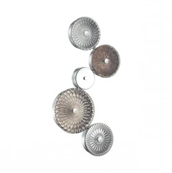 Odeon Light 5416/26WL L-VISION ODL_EX23 11 хром/разноцветный металл/стекло Бра LED 26W 4000K CARAMELLA 5416/26WL - фото 116676