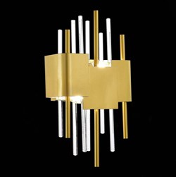 ST LUCE SL1633.201.02 Бра Матовое золото/Матовое золото,Прозрачный E14 2*40W SL1633.201.02 - фото 116854