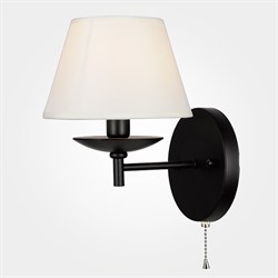 Eurosvet Бра с абажуром 60060/1 черный 00000080265 - фото 116863