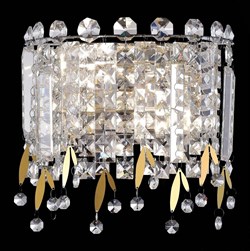 ST LUCE SL1655.201.02 Бра Золотистый/Прозрачный E14 2*40W SL1655.201.02 - фото 116866