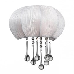 ST LUCE SL350.051.02 Бра  Хром/Белый, Бесцветный E14 2*40W SL350.051.02 - фото 116902