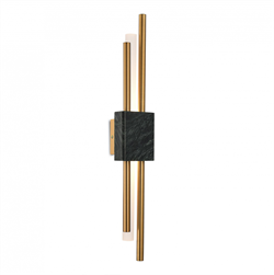 ST LUCE SL6116.361.02 Бра Латунь/Латунь, Зеленый LED 2*3W 3000K SL6116.361.02 - фото 117112