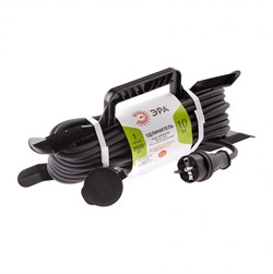 ЭРА Удлинитель силовой UFx-1e-3x1,5-10m-IP44(KG) на рамке с заземлением 1 розетка 10 м КГ 3х1,5мм2 Б0050867 - фото 118315