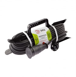 ЭРА Удлинитель силовой UFx-1e-3x2,5-30m-IP44(KG) на рамке с заземлением 1 розетка 30 м КГ 3х2,5мм2 Б0050872 - фото 118320