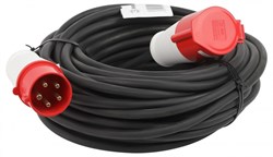 ЭРА Удлинитель силовой ЭРА IND380-U-1e-5x2,5-10m-IP44 на 380В в бухте 1 розетка CEE 5P 10м КГ 5х2,5 32A IP44 Б0057293 - фото 118403