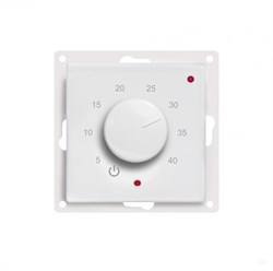 GRANDEKS Терморегулятор ТРk.1 Атлас Дизайн (датчик пола, встр., белый) ТР-03 Атлас Дизайн белый - фото 118427