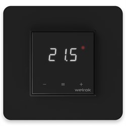 Welrok lis bk Терморегулятор цифровой с сенсорными кнопками 16 А, 
3000 ВА,
5…40  °С 4660251140533 - фото 118434