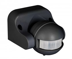 EKF PROxima ИК датчик движения наст. 1200Вт 180гр. до 12м IP44 MS-39b черный dd-ms-39b - фото 118641