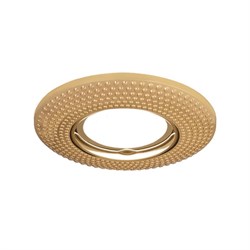 Gauss Светильник Metal Exclusive Gu5.3 1/100 круг, золото CA058 - фото 11865