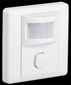 IEK Датчик движения ДД 029 белый, макс. нагрузка 600Вт, угол обзора 120град., дальность 9м, IP20 LDD12-029-600-001 - фото 118737