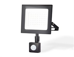 Ambrella Прожектор светодиодный с датчиком движения ST8115 BK черный IP65 LED 6500K 50W 160*134*28 ST8115 - фото 118786