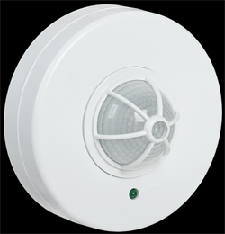 IEK Датчик движения ДД 024В белый, макс. нагрузка 1100Вт, угол обзора 180-360гр, дальность 6м, IP33 LDD11-024B-1100-001 - фото 119271