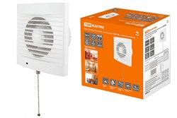 TDM Вентилятор бытовой настенный 120 СВ, с выключателем, SQ1807-0017 - фото 119674