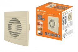 TDM Вентилятор бытовой настенный 120 С-1, слоновая кость SQ1807-0111 - фото 119682