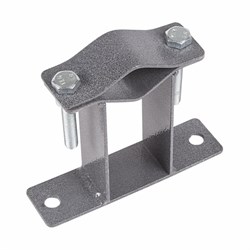 Кронштейн для мачт плоский 100мм П-образный Rexant 34-0594 - фото 122268