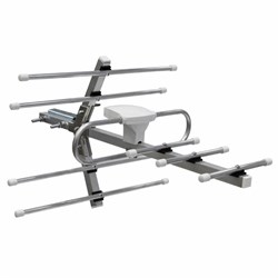 ТВ-Антенна наружная "АКТИВНАЯ" для аналогового и цифрового ТВ - DVB-T2 (модель RX-411) (коробка) Rexant 34-0411 - фото 122296