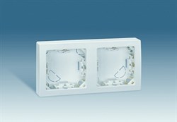 Simon 73 loft Алюминий Рамка 3-ая вертикальная 75х217 мм - фото 24651