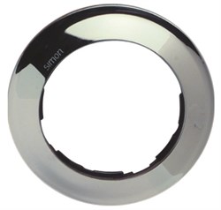 Simon 88 Хром Рамка 1-ая круглая - фото 25012