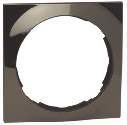 Simon 88 Сталь Рамка 2-ая квадратная - фото 25026