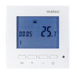 Zamel Терморегулятор встраиваемый с жк дисплеем, программируемый, 16А RTP-01 - фото 25413